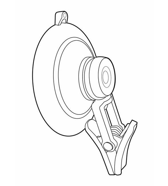 Heavy-Duty Clever Clip Suction Cup - Image 2