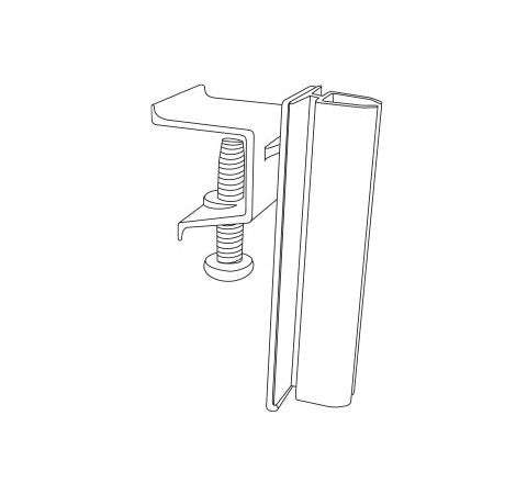 K-Frame Plastic Channel Mount Holder with Hinge - Landscape/Portrait - Image 2