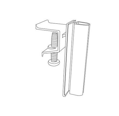 K-Frame Plastic Channel Mount Holder with Hinge - Landscape/Portrait - Image 2