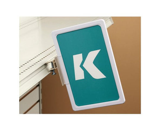 K-Frame Plastic Channel Mount Holder with Hinge - Landscape/Portrait - Image 1