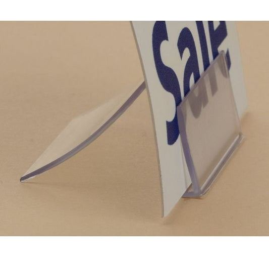 Clear PVC Crystal Easel Card Holder - Image 1