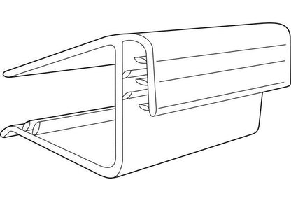 1/2-5/8" Gripper Flush Sign Holder - Image 2