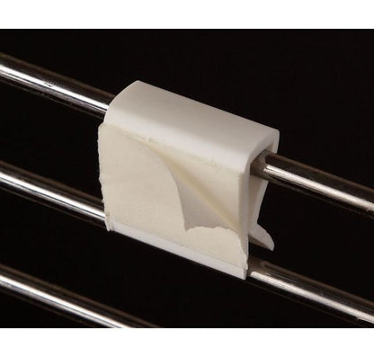 Wire Fixture Adhesive Clip 0.300" I.D., 1.00" H - Image 3