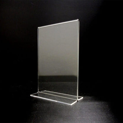 4x6 Acrylic Bottom Loading Sign Holder - Image 3