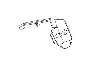 Perf Shelf Flag Sign Holder - Image 2