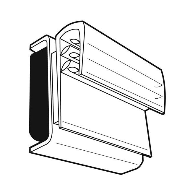 1" Magnetic Gripper Flush Sign Holder - Image 2