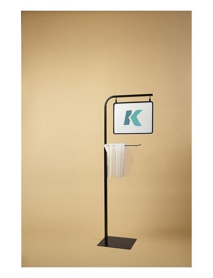 Adjustable Floor Stand with Sign Frame & Bag Stem - Image 3