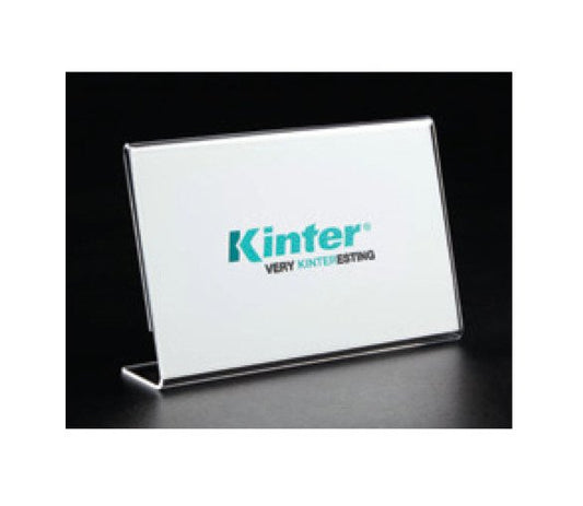 Acrylic Slantback Sign Holder, 8-1/2" Height - Image 1