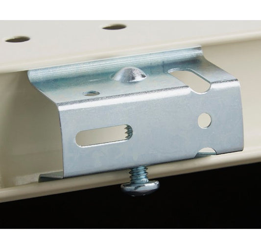 Zinc-Plated Steel Shelf Channel Adapter - Image 1