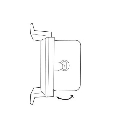 Self-Piercing Flag Holder for Standard Shelf Channels - Image 2