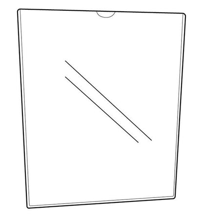 Magnetic Wall-Mount Sign Holder for 8-1/2" x 11" Signs - Image 2