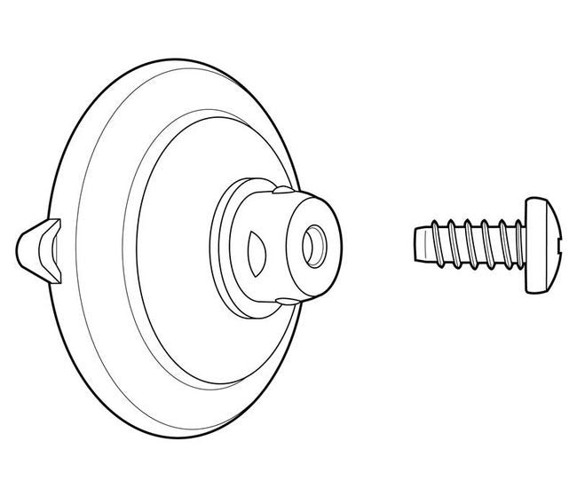 Heavy-Duty Suction Cup Sign Holder with Zinc Plated Metal Screw - Image 2