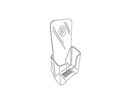 Crystal Clear Single-Pocket Literature Holder with Versatile Mounting Option - Image 2