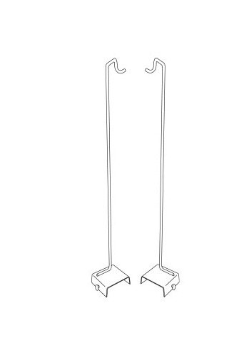 Spiral Sign Board Brackets for Gondolas & End Caps - Image 3
