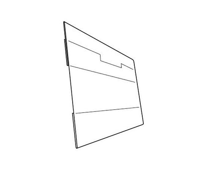 Slim-Line Oversized Sign Protector - 5-1/2" Height - Image 2
