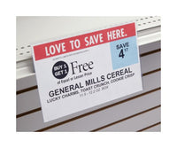 Slim-Line Oversized Sign Protector - 5-1/2" Height