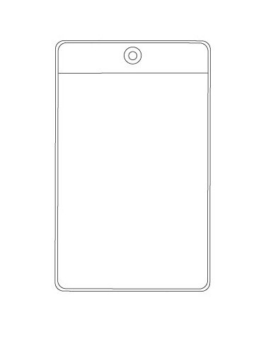 3x5 Vinyl Pouch with Hanging Hole - Image 2