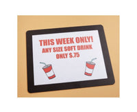11x17 Counter Mat Sign Holder