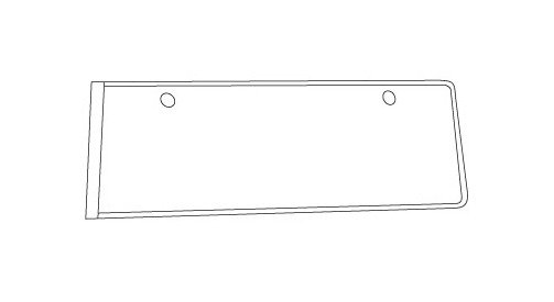 Clear Vinyl Pouch with Dual Mounting Holes - Image 2