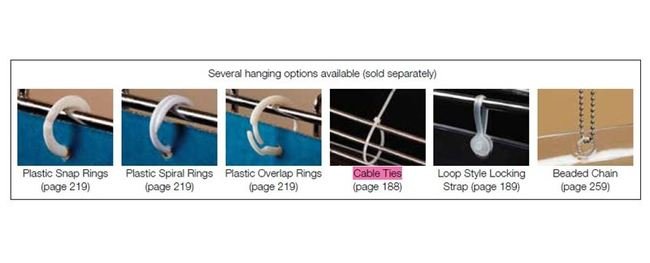 Clear Vinyl Pouch with Dual Mounting Holes - Image 3