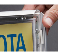 Snap-Down Metal Sign Frame - 8-1/2" Frame Height