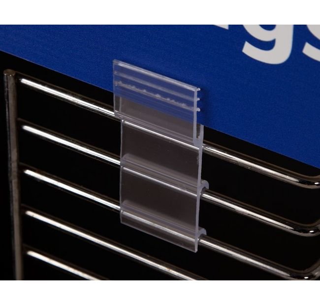Wire Grid Sign Holder Gripper Clip - Image 1