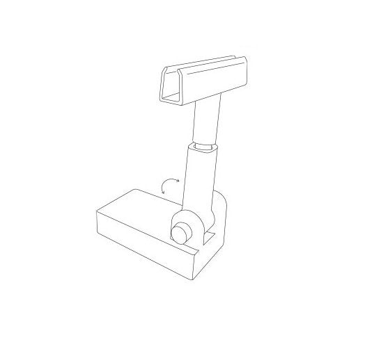 Adjustable Magnetic K-Frame Rotating Holder - Image 2