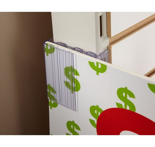 Adjustable Flush Gripper for Retail Sign Holders - Image 1