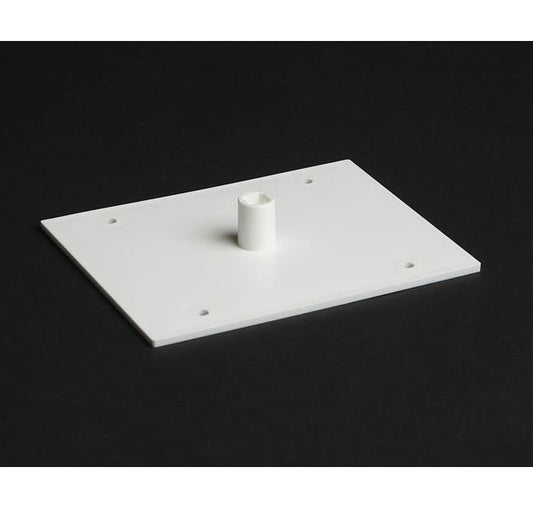 White Plastic Modular Sign Frame 4-1/2" x 5-1/2" - Image 1