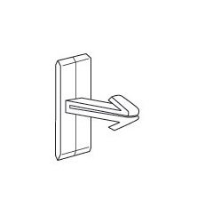 Arrow Fastener with Channel Mount, 1/2" Stem Length, No Adhesive - Image 2
