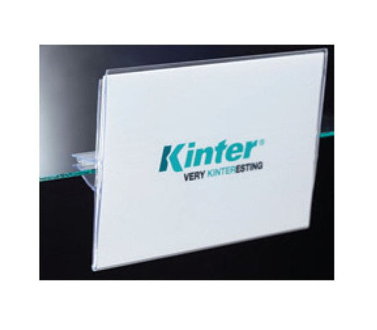 Clear Gripper Shelf Sign Holder/Protector - Image 1