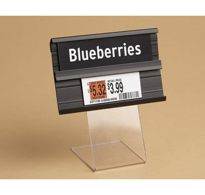 2-1/2" Easel Track Sign Holder - Image 1
