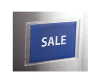 Clear Vinyl Pouch with Adhesive - 3.5" Height