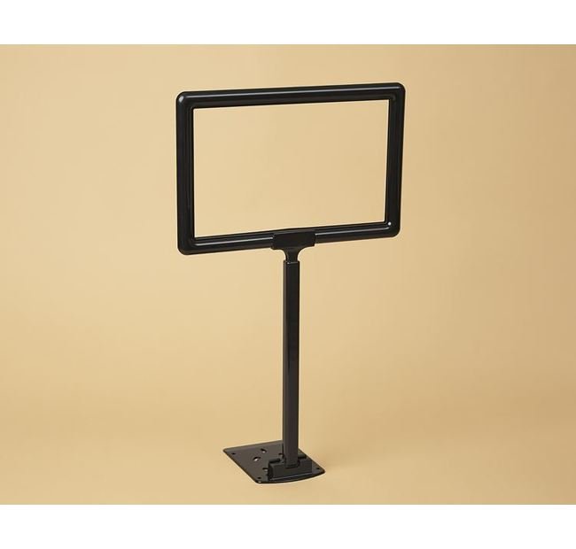 Adjustable Plastic Sign Frame with Telescopic Stem - Image 3
