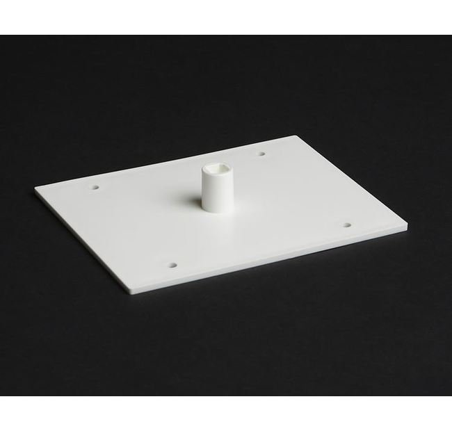 Black Plastic Modular Sign Frame 4-1/2" x 5-1/2" - Image 1