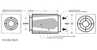 117 Inch (in) Casing Side Advanced Acoustical Cone for New Philadelphia (Formerly Joy) Axivane Fan