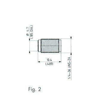 SK 2.9MM Precision Subminiature Connector Launchers (Female) - Image 2