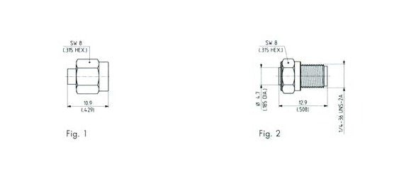 SK Precision Subminiature Straight Cable Connector (Jack) - Image 2