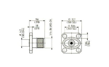 SK Precision Subminiature Panel Launchers (Female) - Image 2