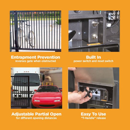 DKS 9000 1/2 HP Motor Slide Gate Operator - Image 3