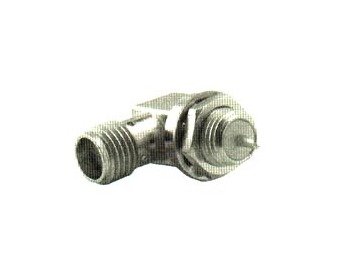 SMA Right Angle Receptacles with Solder End (Female Jack) - Image 1
