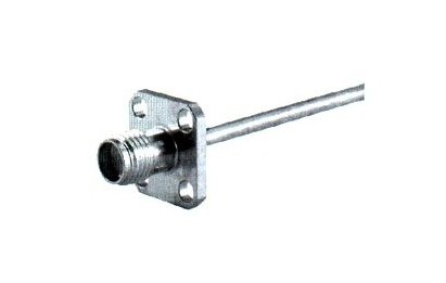 SMA Straight Panel Cable Plug (Female) - Image 1