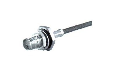 HUBER+SUHNER SMA RG316 Straight Bulkhead Cable Plugs (Female) - Image 1