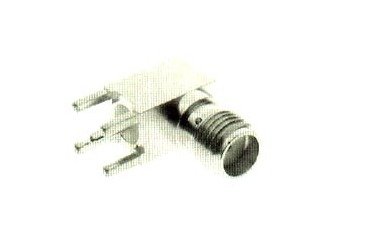 SMA Right Angle Female PCB Jacks, 100 pcs Bulk Pack - Image 1