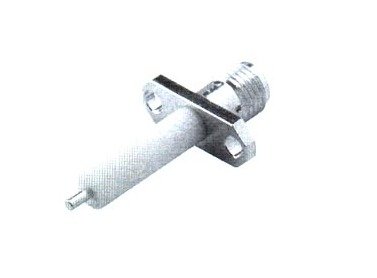 SMA Female Panel Mount Receptacle with Coaxial End - Image 1