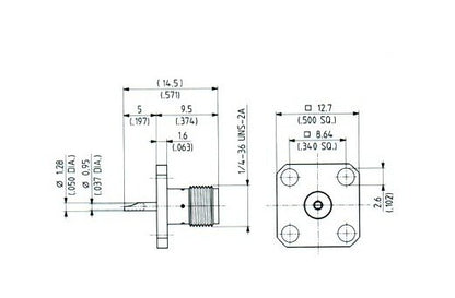 Gold-Plated SMA Female Jack Receptacles with Solder End - Image 2