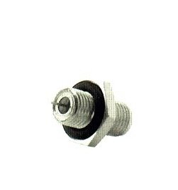 Hermetic Seal SMA Connector Receptacle - Gold Plated, Male - Image 1