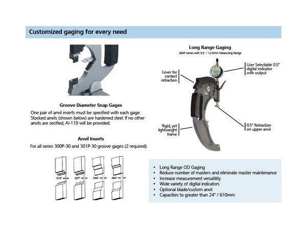 Mahr Indicating Snap Gage for Precision Measurements - Image 2