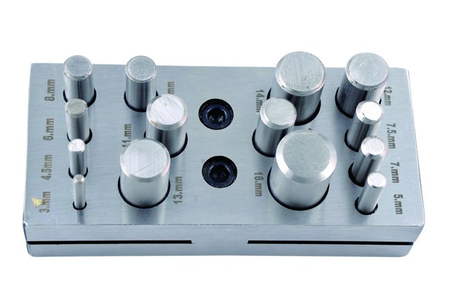 Precise Disc Cutter Set - 14 Piece 3.0-16.0mm - Image 3