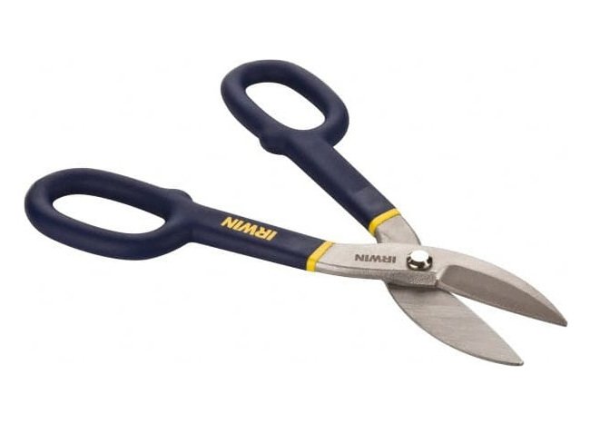 IRWIN 10-Inch Tinner Snip 24 AWG Steel Cutting Tool - Image 1